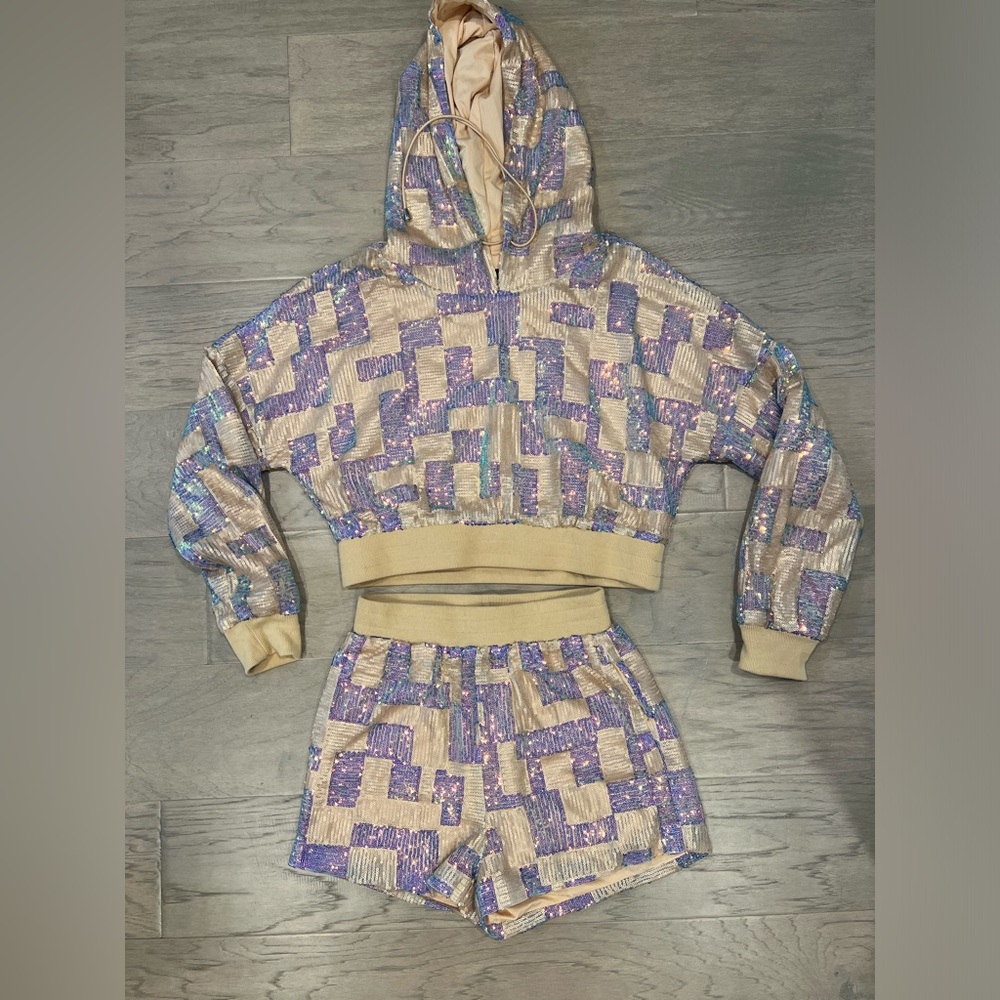 Sequin Matching Set